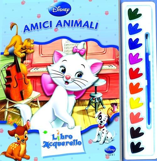 GLI AMICI ANIMALI / ALBUM DA COLORARE PER BAMBINI