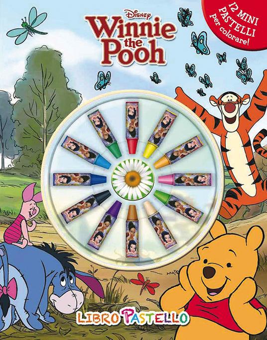 Winnie the Pooh. Libro pastello. Ediz. illustrata. Con gadget - copertina
