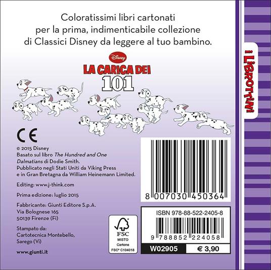 La carica dei 101 - Disney - Ebook - EPUB3 con Adobe DRM