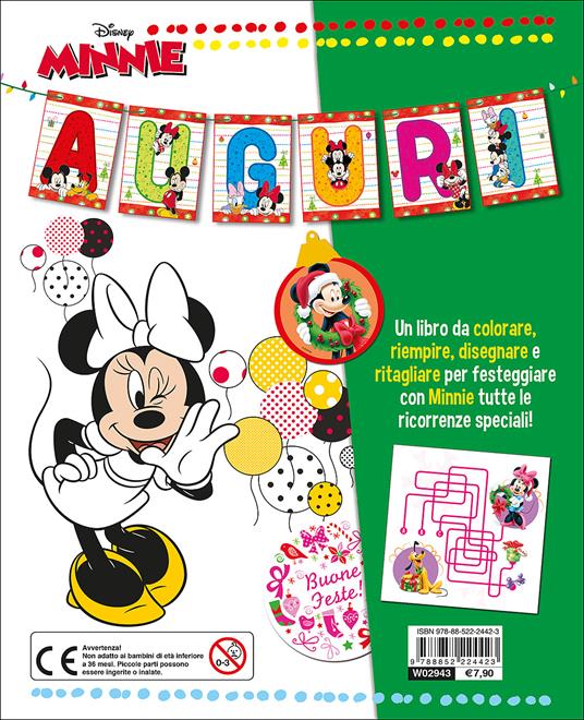 Decor Art. Crea un mondo di festa. Minnie. 500 adesivi - 2