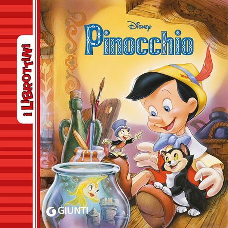 I LIBROTTINI DISNEY:PINOCCHIO.1995 OTTIMALE A COLORI!!