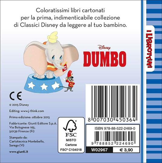 Dumbo I Librottini Disney