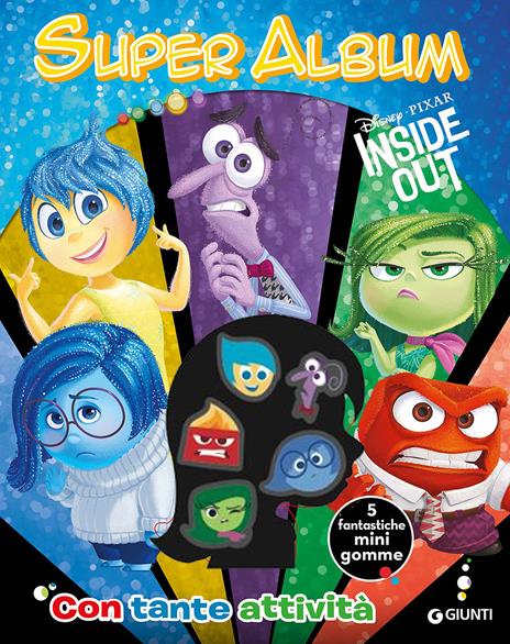Inside out. Con gadget - Libro - Disney Libri - Supermega Album | IBS