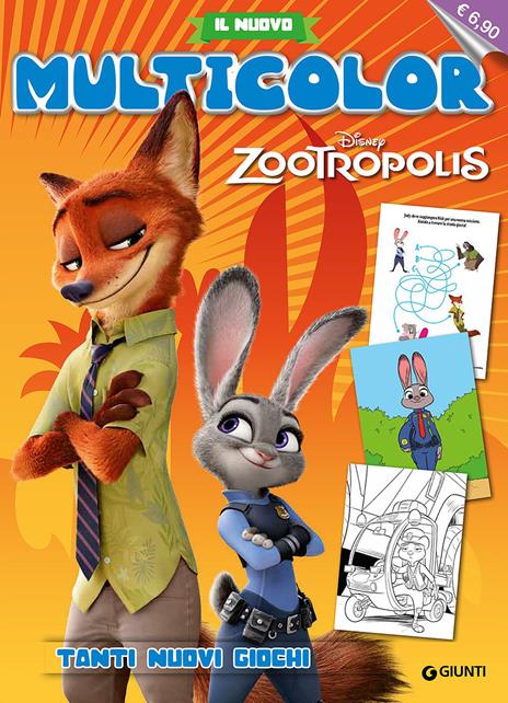 Zootropolis. Il nuovo multicolor. Ediz. illustrata - copertina