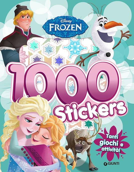 Frozen. 1000 stickers. Tanti giochi e attività. Con adesivi. Ediz. illustrata - copertina