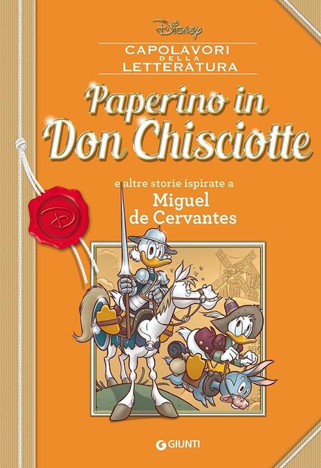 Paperino in Don Chisciotte e altre storie ispirate a Miguel de Cervantes - copertina