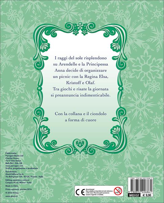 Un picnic tra amici. Frozen. Libro gioiello. Con gadget - 2