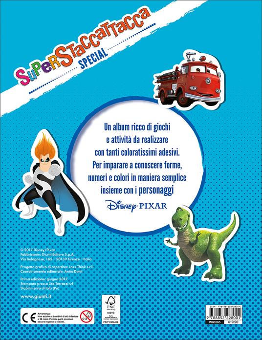Superstaccattacca Special. Disney-Pixar - Libro - Disney Libri -  Superstaccattacca
