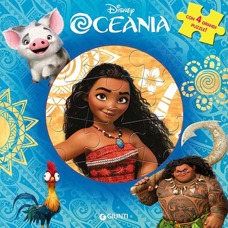 Oceania. Libro puzzle - copertina