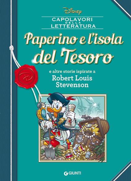 Paperino e l'isola del tesoro e altre storie ispirate a Robert Louis Stevenson - copertina