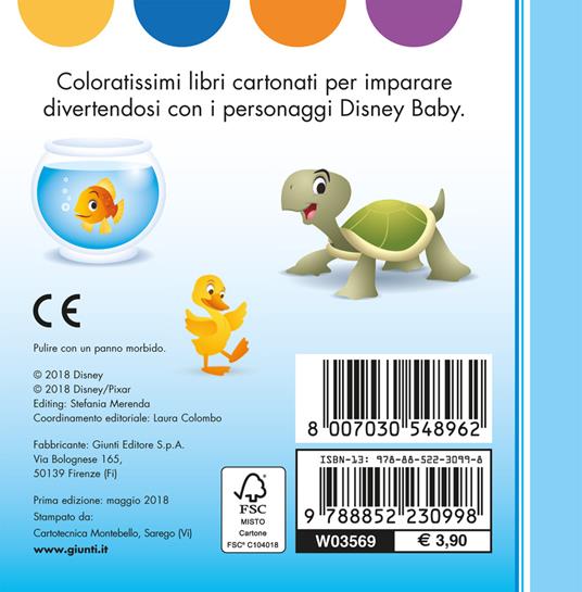 Libro I miei amici animali Disney