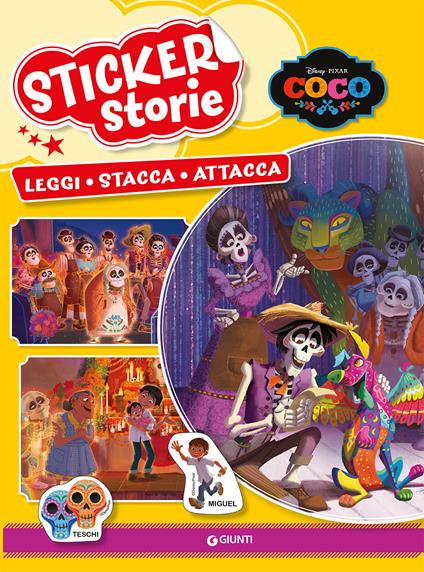 Mistero tra due mondi. Coco sticker. Con adesivi - copertina