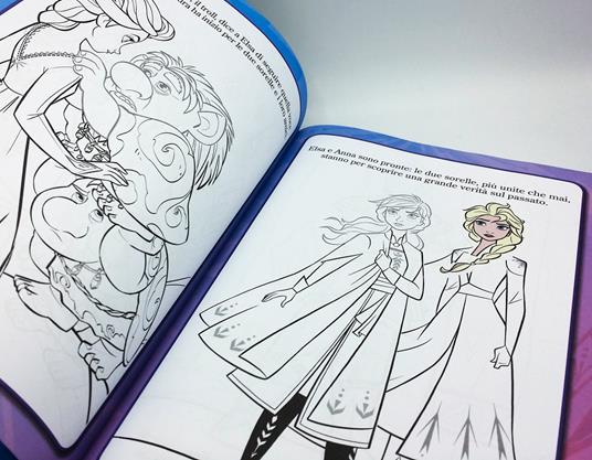 Frozen 2. Gioca colora attacca. Con adesivi - Libro - Disney Libri -  Attacca le Principesse | IBS