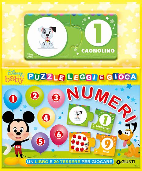 Numeri. Puzzle leggi e gioca. Ediz. a colori. Con 20 Carte - copertina