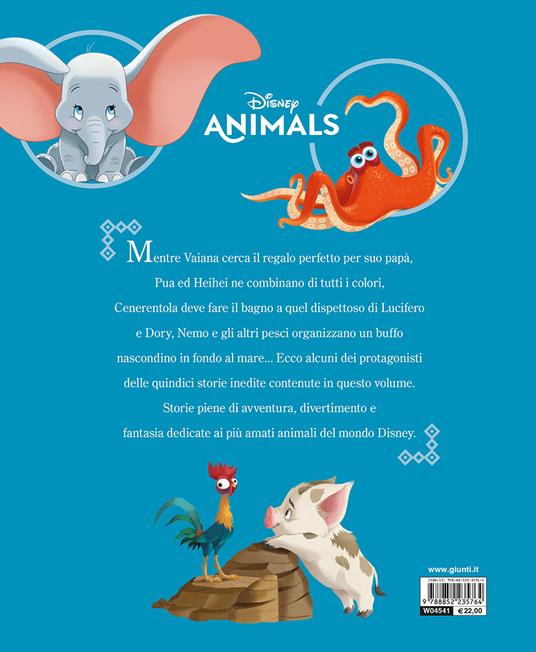 Storie di zampe, pinne e piume. Disney animals. Ediz. a colori - Libro -  Disney Libri - Fiabe collection