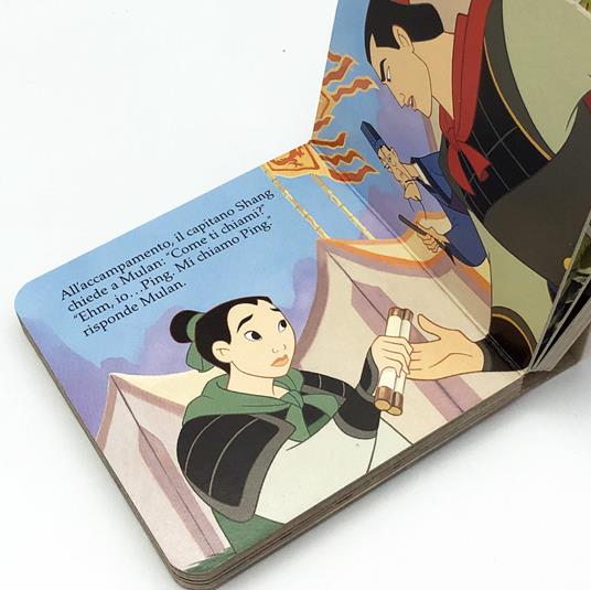 MULAN WALT DISNEY Libro Bambini Edizione Italiana Disney Libri