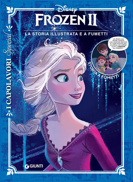 Frozen II. La storia illustrata e a fumetti - copertina