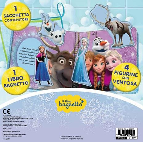 Frozen baby. Il libro bagnetto. Ediz. a colori. Con gadget - Libro Disney  Libri 2021