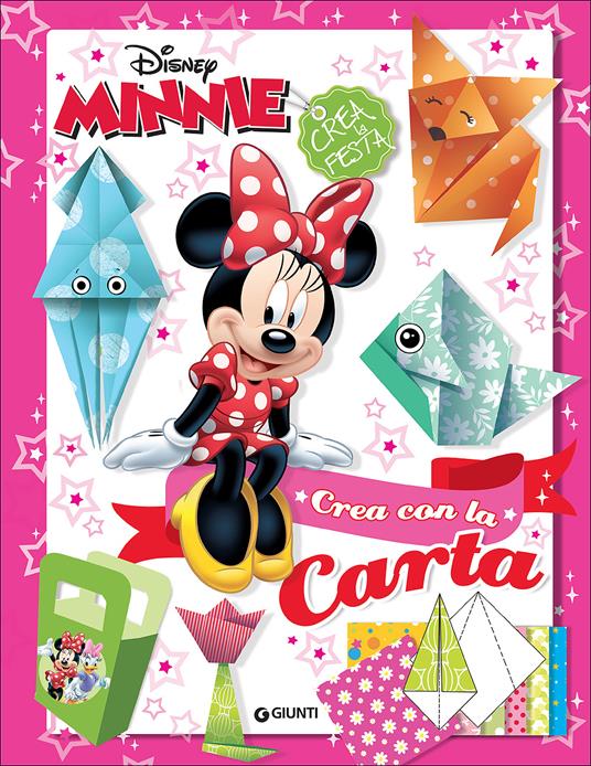 Minnie. Crea con la carta - copertina