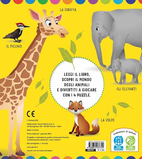 Animali. Libro maxi puzzle. Ediz. a colori - 2