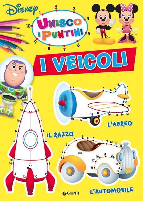 I veicoli. Unisco i puntini. Ediz. a colori - copertina