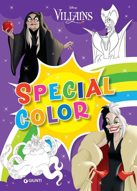 Disney villains. Special color. Ediz. a colori - Libro - Disney Libri -  Maxi supercolor