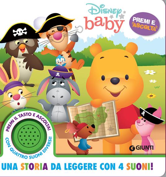 Disney baby. Premi e ascolta. Ediz. a colori - copertina