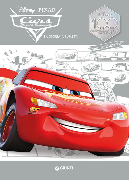 Cars. Motori ruggenti. La storia a fumetti. Disney 100. Ediz. limitata -  Libro - Disney Libri - Graphic novel D100