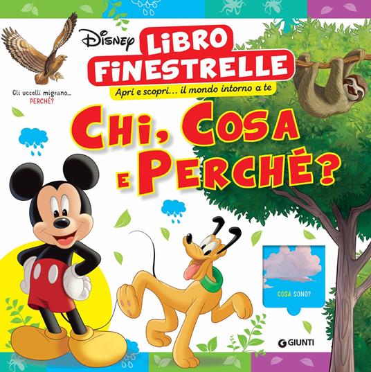 Chi, cosa e perché? Disney. Libro finestrelle. Ediz. a colori - copertina