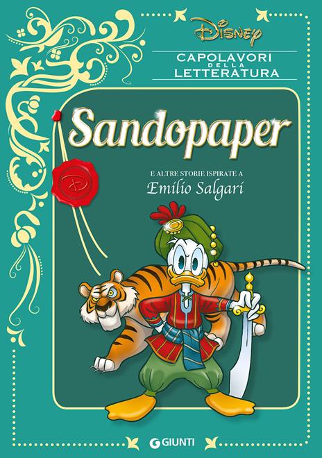 Sandopaper e altre storie ispirate a Emilio Salgari. Ediz. a colori - copertina