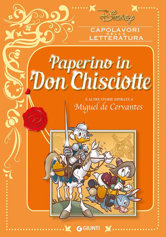 Paperino in Don Chisciotte e altre storie ispirate a Miguel de Cervantes - copertina