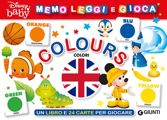 Colours. Memo leggi e gioca. Ediz. a colori. Con 24 Carte - copertina