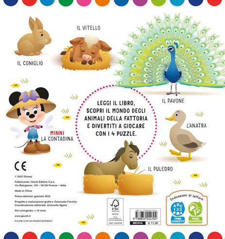 Animali della fattoria. Libro maxi puzzle. Ediz. a colori - 2