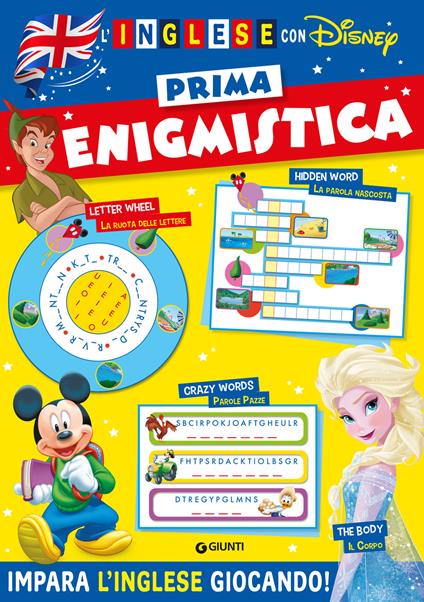 Prima enigmistica. Inglese con Disney - copertina