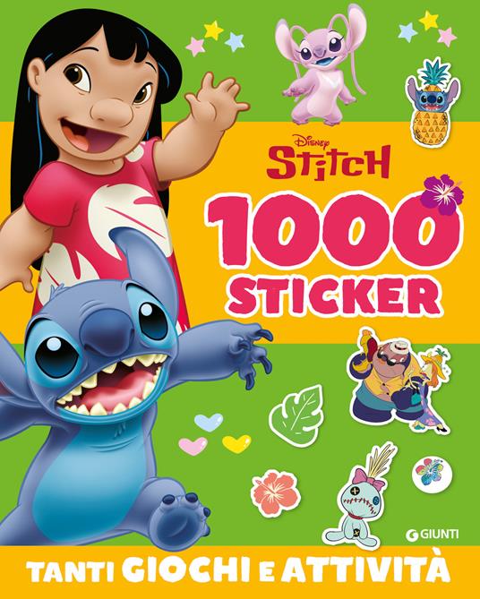 Stitch. 1000 sticker. Tanti giochi e attività - copertina