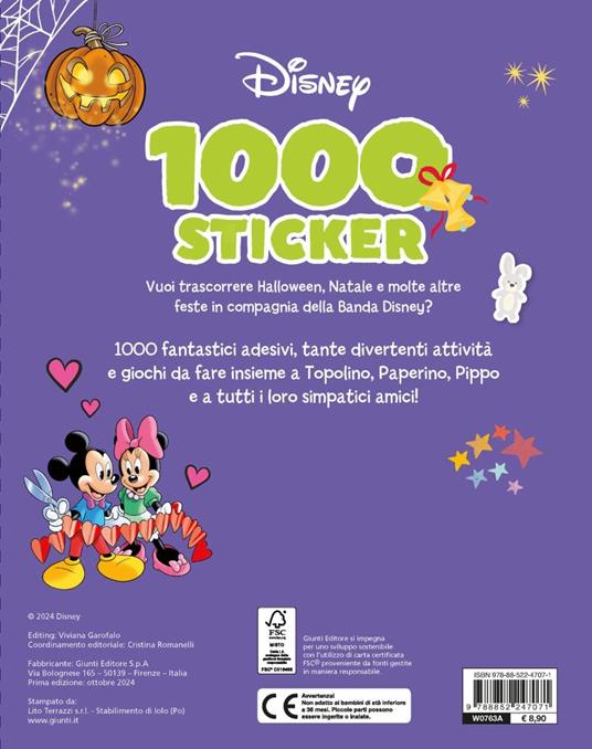 Halloween e altre feste. 1000 sticker. Tanti giochi e attività. Ediz. a colori - 6