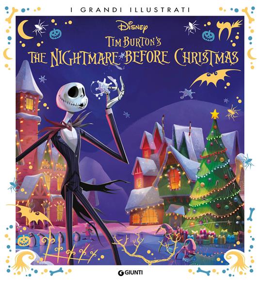 Nightmare before christmas grandi illustrati - copertina