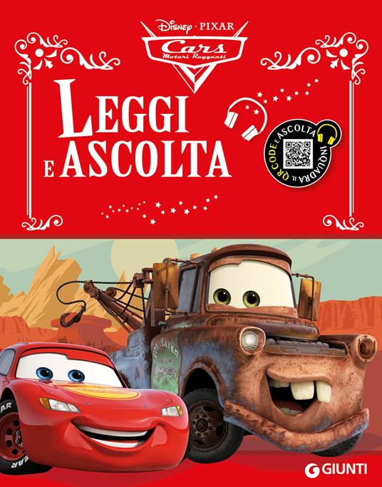 Cars. Leggi e ascolta. Ediz. illustrata. Con QR code - copertina