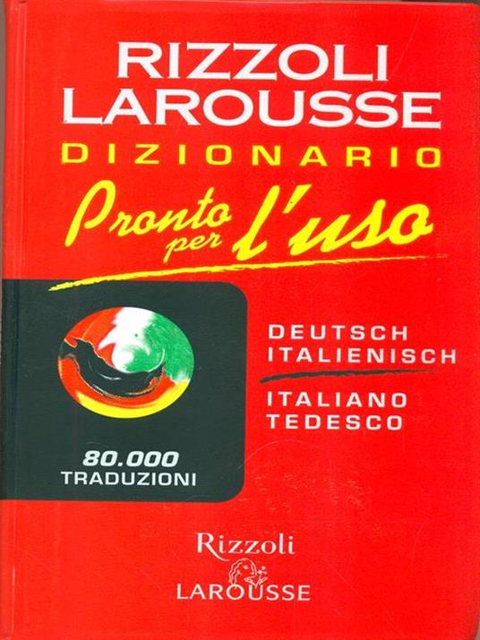 Pronto per l'uso. Dizionario italiano-tedesco, tedesco-italiano. Ediz. bilingue - copertina