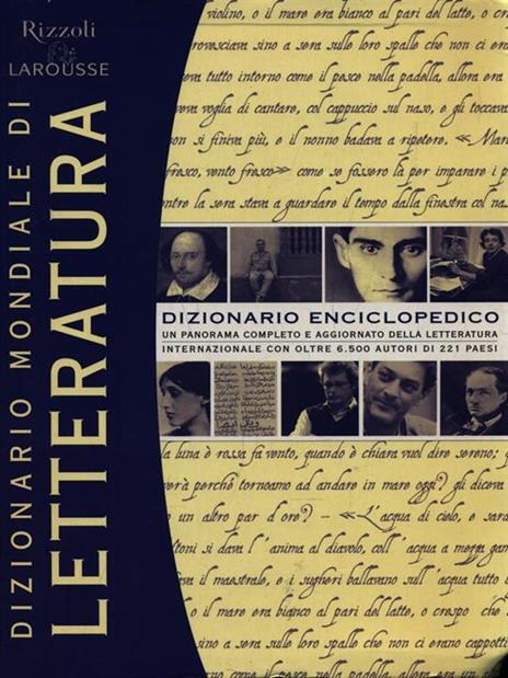 Dizionario mondiale di letteratura - 5