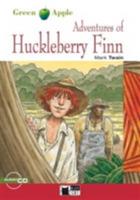 Green Apple: Adventures of Huckleberry Finn + audio CD + App - Mark Twain - cover