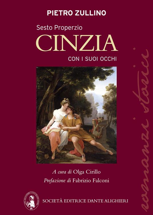 Sesto Properzio. Cinzia con i suoi occhi - Pietro Zullino - copertina