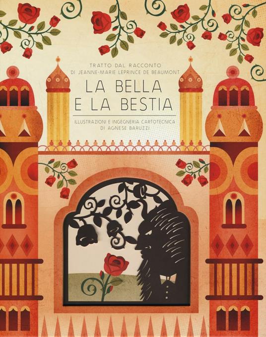 La Bella e la Bestia da Jeanne-Marie Leprince De Beaumont - copertina