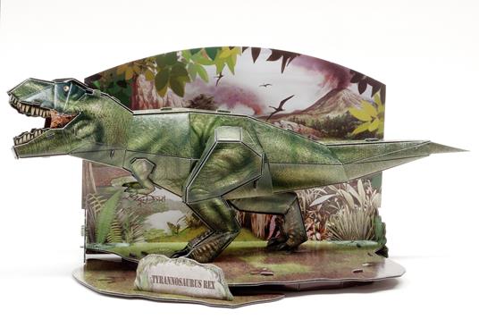 Il tirannosauro e i dinosauri carnivori. Dinosauri 3D. Ediz. illustrata.  Con Puzzle - Libro - White Star - National Geographic Little Kids | IBS