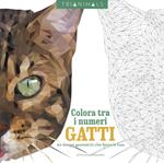 Gatti. 60 disegni geometrici che fanno le fusa. Colora tra i numeri. Ediz. illustrata