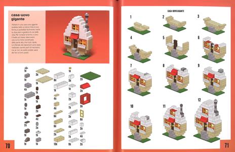 Case di fantasia. 40 idee brillanti e originali per divertirsi con i classici Lego. Ediz. a colori - Kevin Hall - 5
