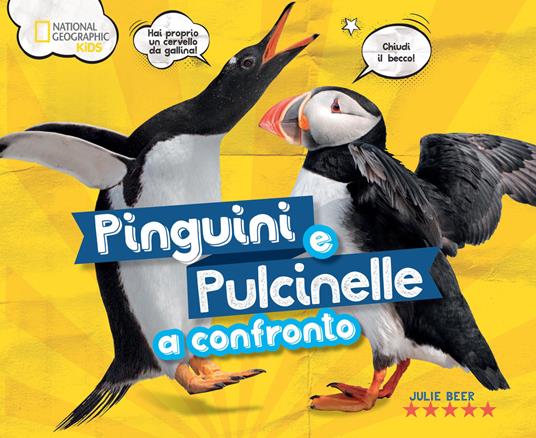 Pinguini e pulcinelle a confronto - Julie Beer - copertina