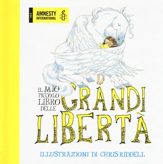 Il mio piccolo libro delle grandi libertà. Ediz. a colori - Chris Riddell - copertina