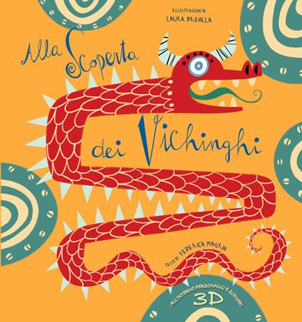 Alla scoperta dei vichinghi - Federica Magrin - copertina