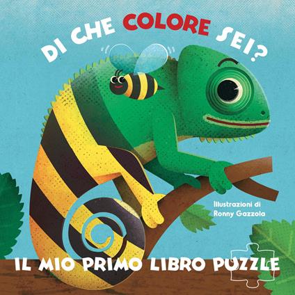 Di che colore sei? Il mio primo libro puzzle. Ediz. a colori - Ronny Gazzola - copertina